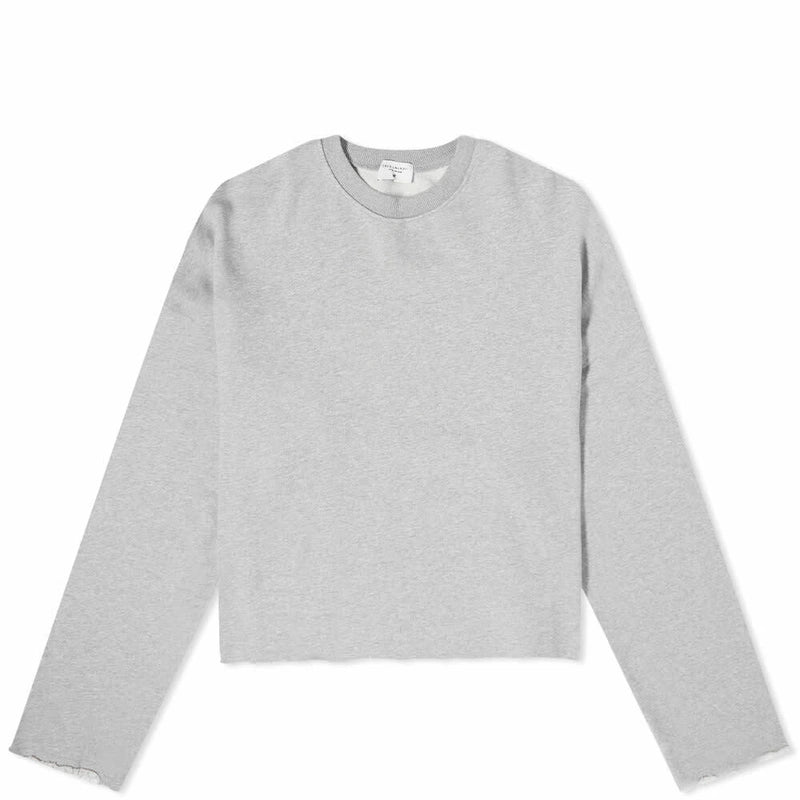 Cold Laundry Women's Short Crew Neck Sweat in Grey