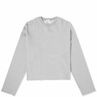 Cold Laundry Women's Short Crew Neck Sweat in Grey